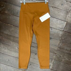 Lululemon Athletica Copper Brown 25” Align Leggings
